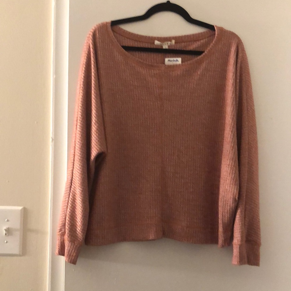 Pink Long Sleeve Shirt- cyrus- Size Large